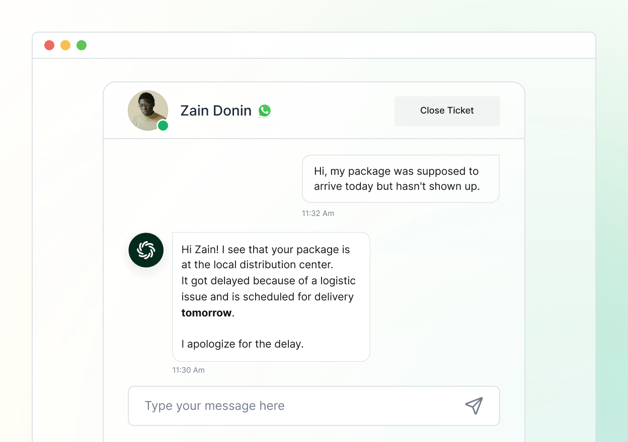 Conversational AI Chatbot