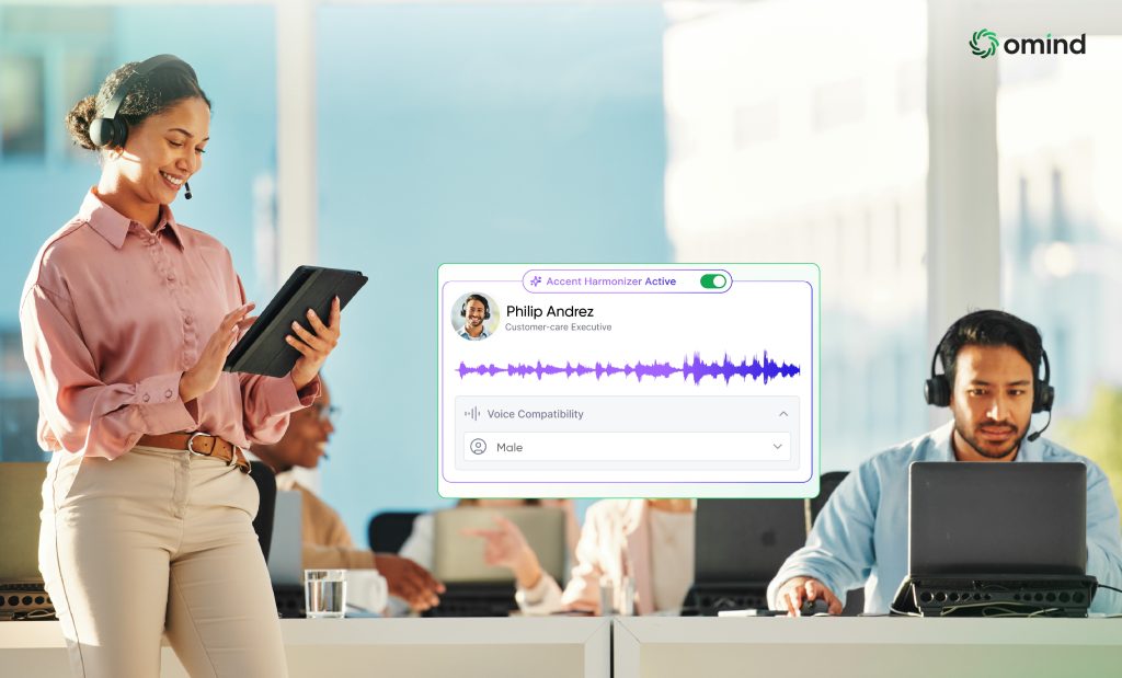 Accent Harmonization software for Call Centers