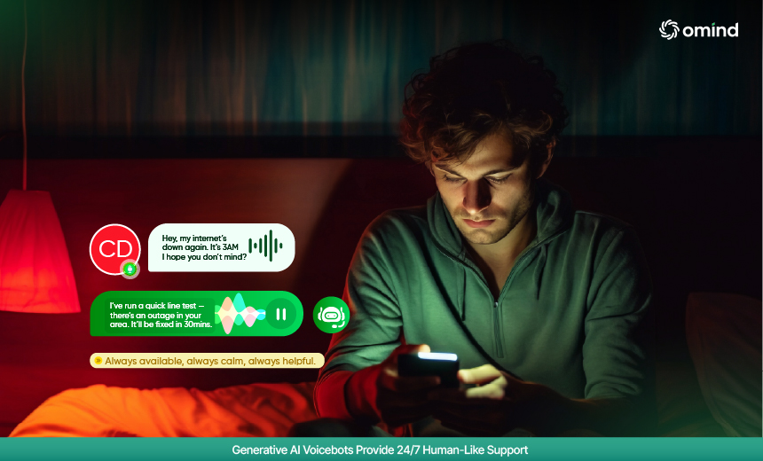 Generative AI voicebots provides Support
