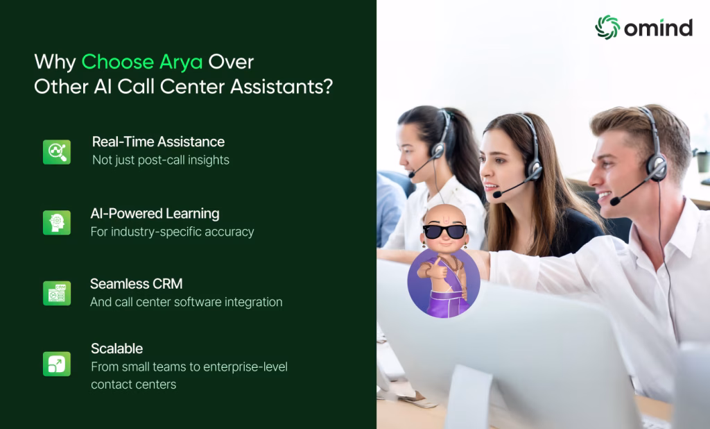 Why Choose Arya Over Other AI Call Center Assistants?