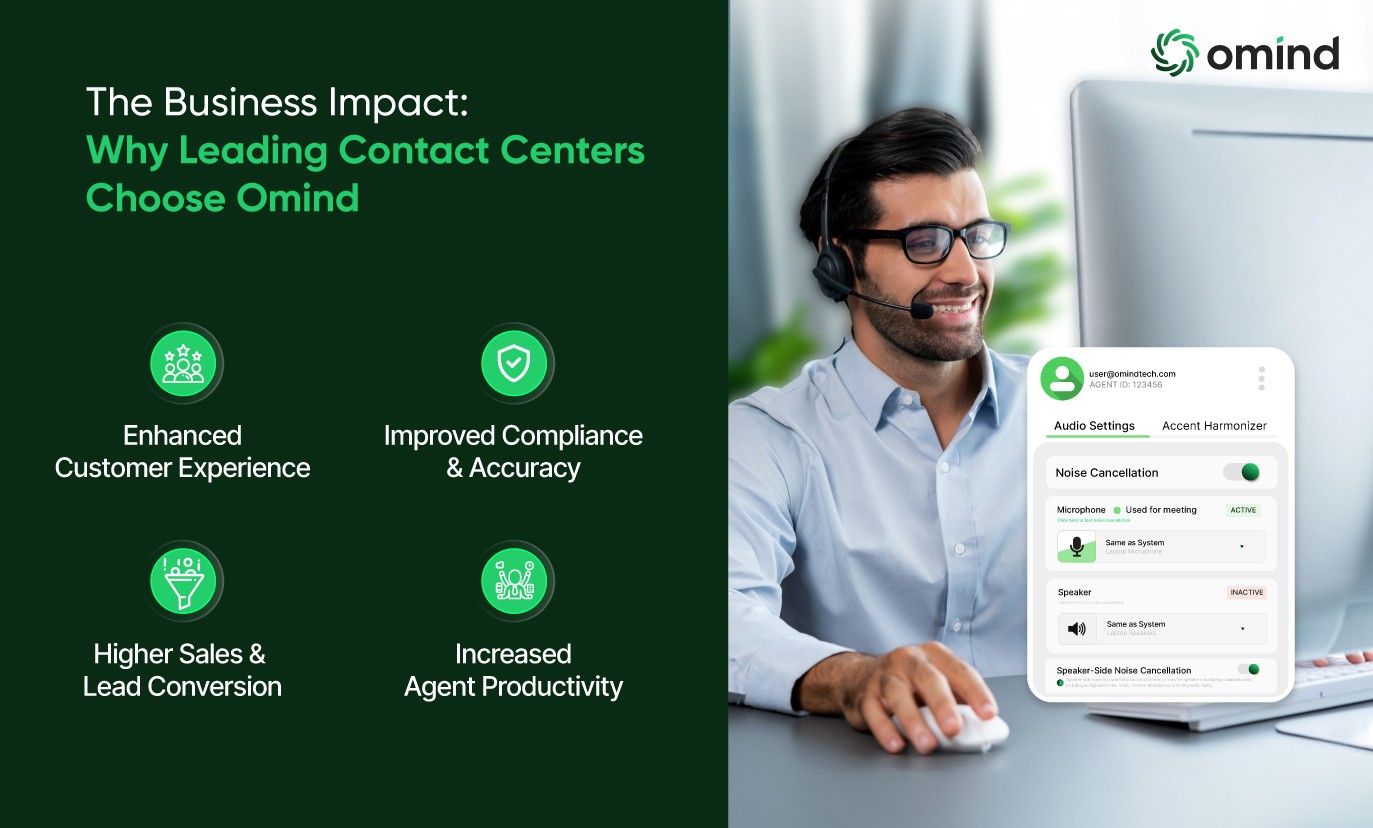 The Business Impact: Why Leading Contact Centers Choose Omind