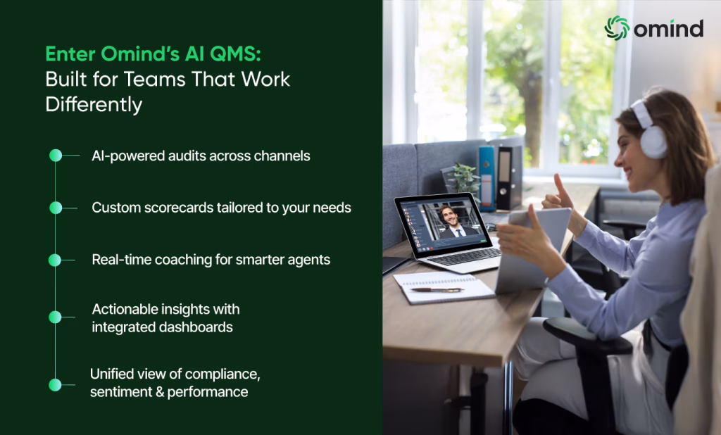 Omind AI QMS - Built for Teams That Work Differently