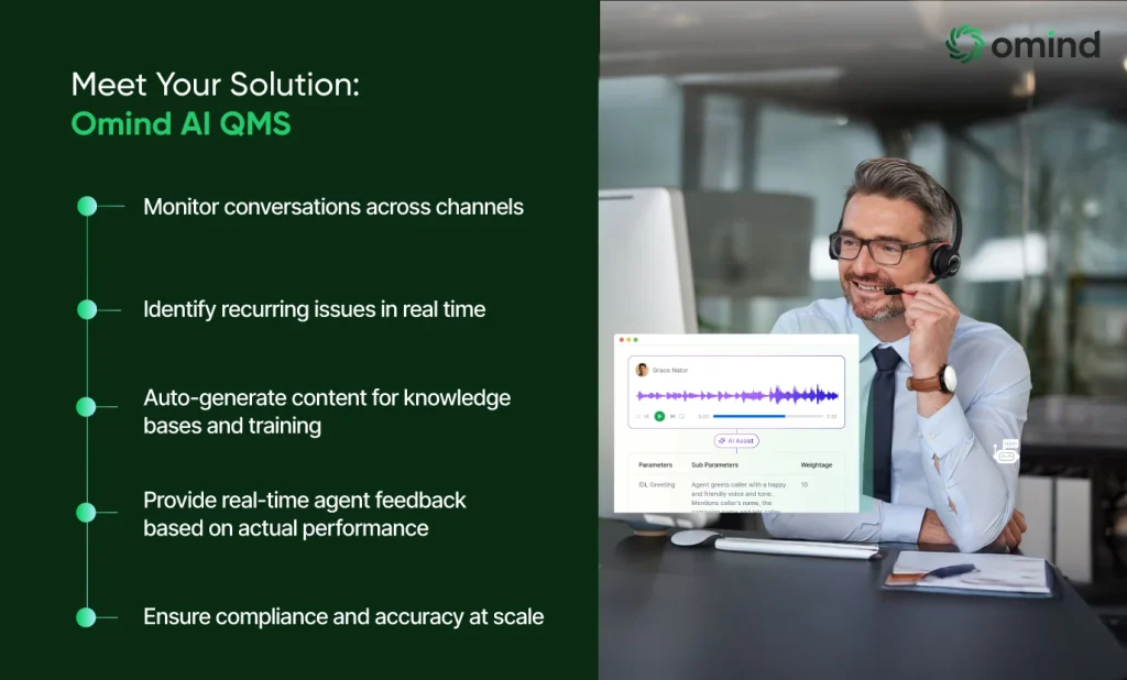 Meet Your Solution: Omind AI QMS